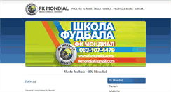 Desktop Screenshot of fkmondial.com