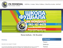 Tablet Screenshot of fkmondial.com